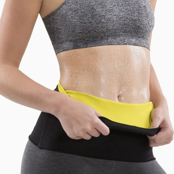 Neoprene belly support weight loss women sweat waist trainer corset