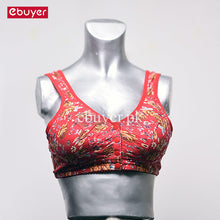 Front Open Button Non Padded Wireless Bra